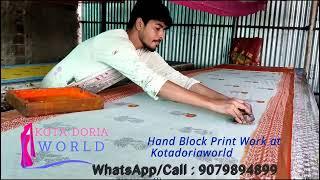 Kota Doria Manufacturers  Kota Doria Suits and Sarees Printing Work at Kotadoriaworld