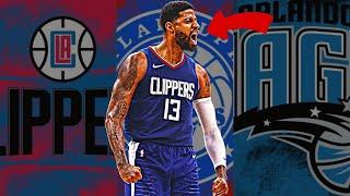 Paul George Intends To Meet With Clippers Sixers Magic