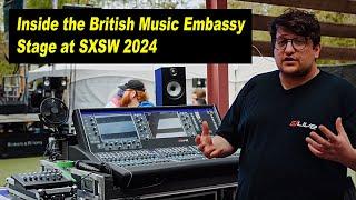 Inside the British Music Embassy Stage at SXSW 2024