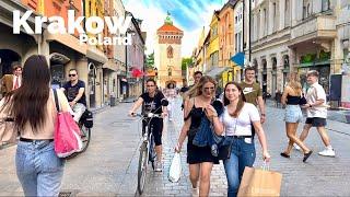 Krakow Poland  - Summer  Walking Tour 4K-HDR  ▶177 min