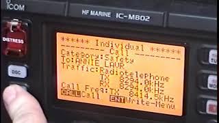 LIVE Ship-to-Ship HF-DSC Calling on GMDSS HF-DSC Freqs