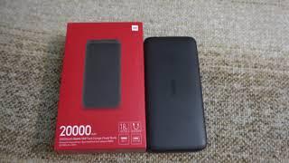 Redmi Power Bank 20000mAh 18W Quick Charge 74Wh 2 Outputs 2 Inputs