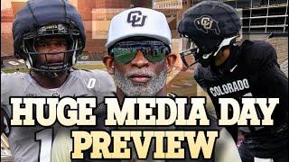  Coach Prime And The Colorado Buffaloes Football Media Day Preview ‼️