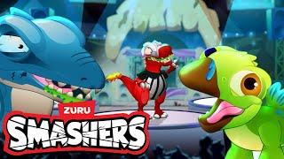 Desafio Smashers Junior Karaoke  SMASHERS En Español  Caricaturas para niños  Zuru