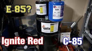 “race” E-85 what’s the ethanol content?Ignite redC-85