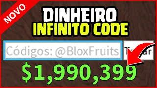 ESSE CODIGO VAI TE DAR DINHEIRO INFINITO NO BLOX FRUITS code blox fruit