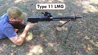 Shooting a Japanese Type 11 LMG at 240 frames per second