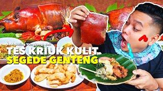 TES KRIUK PALING GOKIL KULIT BABI GULING SEGEDE GENTENG INI BIKIN KEPALA GELENG2