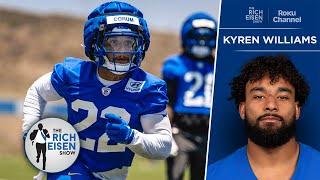 Why All-Pro RB Kyren Williams Is GLAD That the Rams Drafted Blake Corum  The Rich Eisen Show