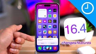 iOS 16.4 - 50+ Changes and Features