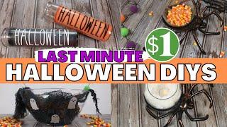 LAST MINUTE DOLLAR TREE HALLOWEEN DIYS THAT ARE QUICK TO MAKE