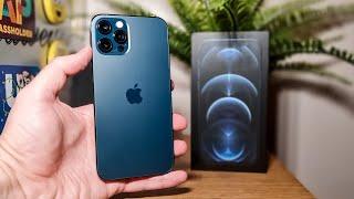 iPhone 12 Pro Pacific Blue Unboxing Cases and Camera Test