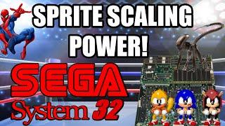 Sprite Scaling Power - The Sega System 32