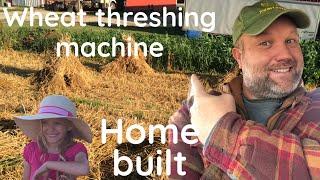 This Homemade Wheat Threshing Machine Will Change Your Life