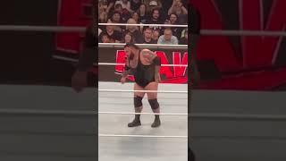 Braun Strowman and Bronson Reed fisticuffs   WWE Raw live Event #short #wwe #smackdown