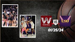 Full Game  South Carolina vs LSU - Jan 25 2024  womens basketball