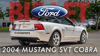 2004 Ford Mustang SVT Cobra  4K  REVIEW SERIES  Fast + Convertible = Fun