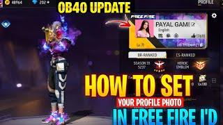 HOW TO ADD YOUR PHOTO AS FREE FIRE AVATAR  HOW TO PUT YOUR OWN PHOTO IN FREE FIRE