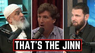 Tucker Carlson Describing THE JINN to Joe Rogan  JINN EXPERT CONFIRMS