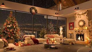 Christmas Jazz 2024 in Cozy Apartment  Tender Piano Jazz Music for Relax Stress Relief & Sleep