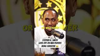 Stephen A. on players being soft#shorts #nba #funny