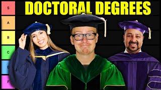 Doctoral Degree Tier List 2024 Doctorate Degrees RANKED