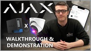 How to Control a Dahua Recorder + TiOCs with the Ajax App  Ajax Relay Walkthrough & Demonstration