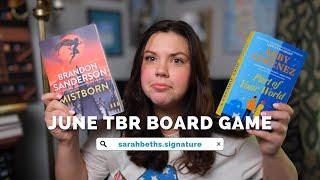 TBR Checkout Challenge - my TBR board game for June