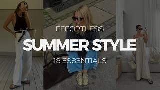 SUMMER CAPSULE WARDROBE 16 Effortless Essentials Every Woman Needs