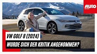 VW Golf 2024 Ein Facelift zum Geburtstag  AUTO ZEITUNG