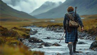 Traditional Scotland Highland Folk Music  Scenic Scotland Travel Video