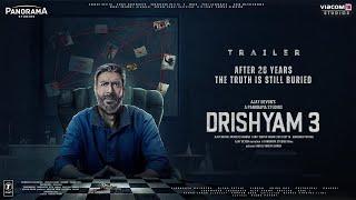 Drishyam 3 - Trailer  Ajay Devgn  Tabu Shriya Saran Akshaye KhannaSaurabh Shukla Ishita Dutta