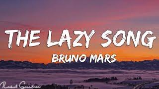 Bruno Mars - The Lazy Song Lyrics