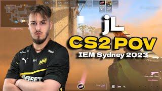 CS2 POV NAVI jL 3012 vs Apeks Mirage IEM Sydney 2023