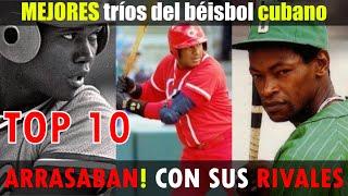 LOS 10 MEJORES tríos OFENSIVOS del béisbol CUBANO ARRASABAN con todos sus RIVALES