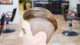 How to Cut an Undercut Haircut Step by Step Tutorial - TheSalonGuy