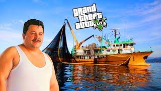 GTA 5 GERÇEK HAYAT  - Dünyanın En Büyük Gemisini Aldık   Balıkçı Dayı Sapıttı  #11