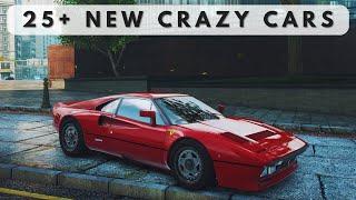 25+ New Cars Mod Showcase  Need for Speed Most Wanted 2012 4K 60FPS