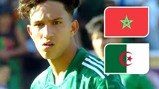 ملخص مباراة المغرب و الجزائر  دورة ألعاب البحر الأبيض المتوسط 28-6-2022  Maroc vs Algérie