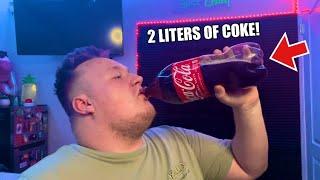 CHUGGING AN ENTIRE 2 LITER BOTTLE OF COKE