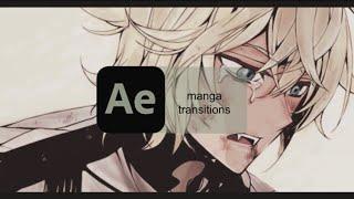 after effects manga transitions