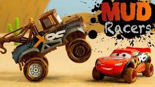 Disney Cars XRS Xtreme Racing Series Mud Racers suspensions McQueen Toys STOP MOTION Animation