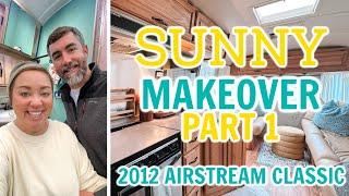 2012 AIRSTREAM CLASSIC RENOVATIONS  THE START OF OUR AIRSTREAM MAKEOVER  PART 1