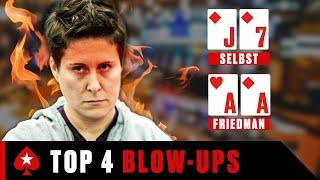 VANESSA SELBSTS Top Blow-Ups ️ Best Poker Moments ️ PokerStars