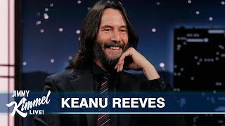 Keanu Reeves on Creating a Comic Book His Marvel Dream Role & Wanting to Become a U.S. Citizen