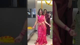 Chammak Challo  Viral Pink Saree  ShahRukh Khan  Reels  Chammak Challo Dance Cover Instagram