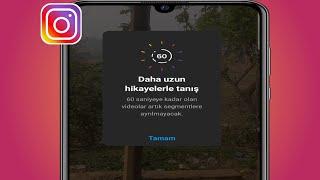 Instagramda 60 Saniye Hikayesi Nasıl Yayınlanır  Instagram Hikayelerine 1 Dakikalık Video Ekleme