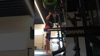 145kg Squat Single Comp Prep