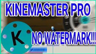 Kinemaster PRO FEB 2019 latest version NO WATERMARK