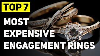 Top 7 Most Expensive Engagement Rings In the World 4K Clear Explanation